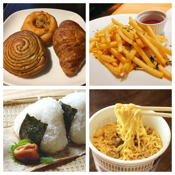 軽い食事